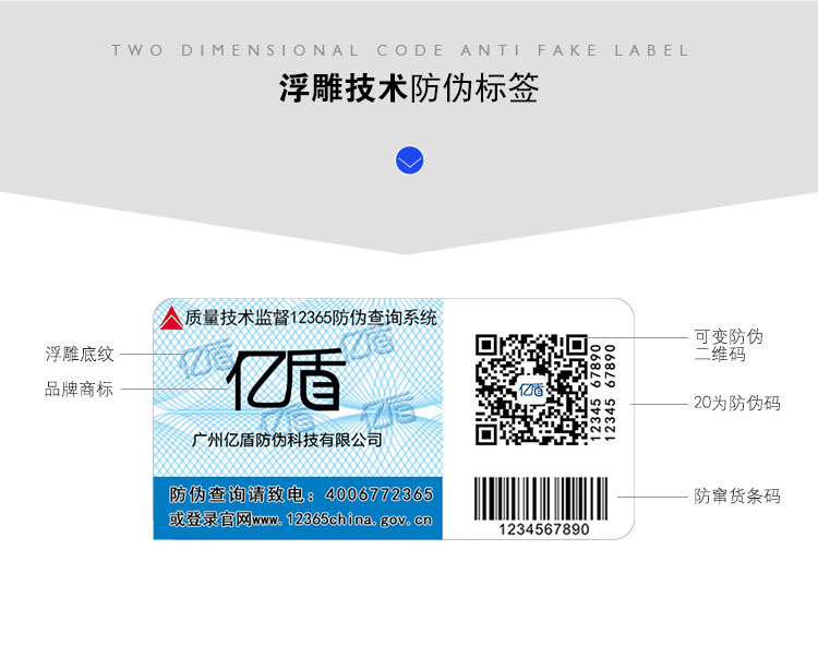3D浮雕底纹防伪技术 打造难以复制的商标防护利器